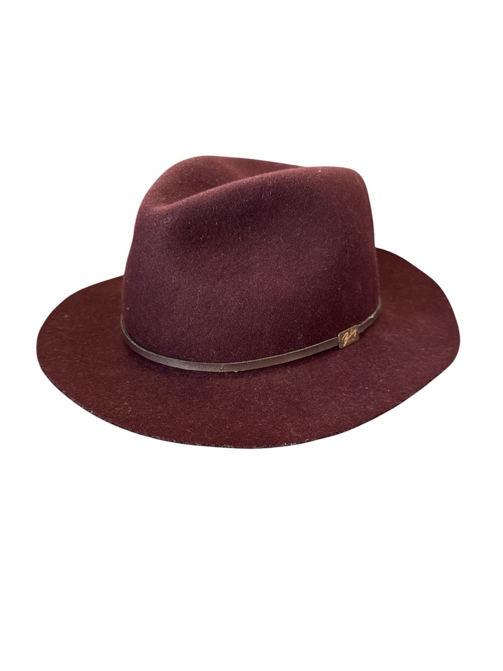 Bailey of Hollywood Poet Wool Fedora Hat – Burgundy – Large